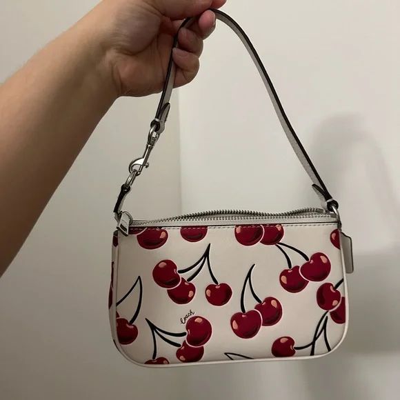 Coach Nolita 19 Cherry Print Shoulder Bag - Picture 3 of 6